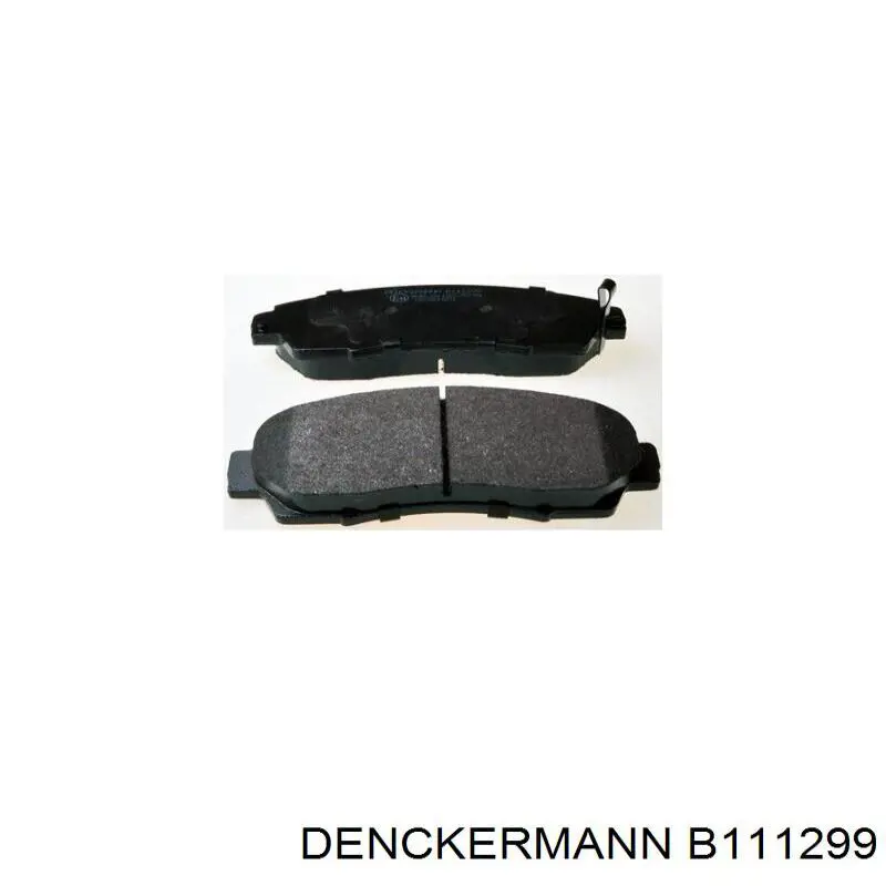 Купить B111299 Denckermann Колодки тормозные