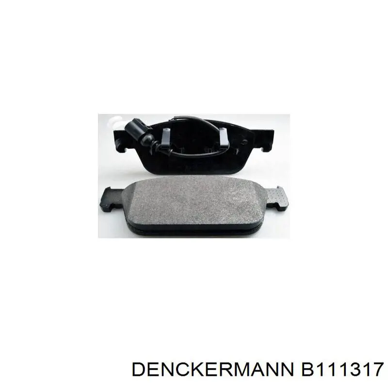 Колодки Denckermann B111317 цена, от 26.33 USD