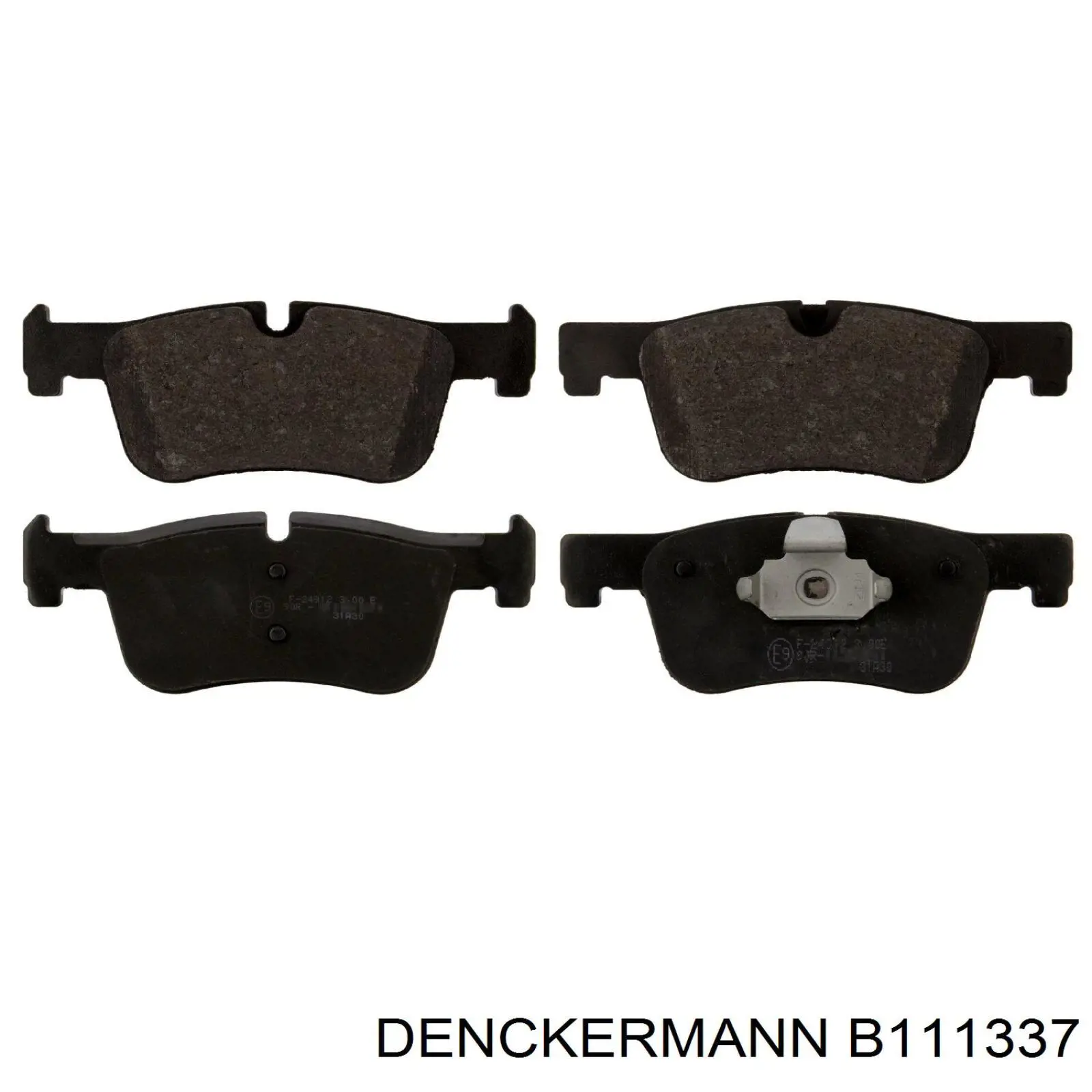 Купить B111337 Denckermann Колодки тормозные