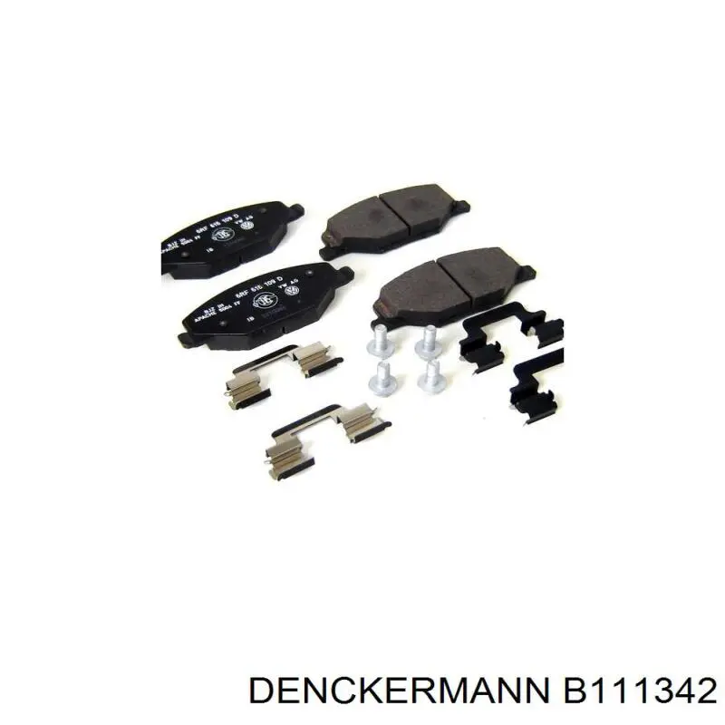 B111342 Denckermann Колодки передние