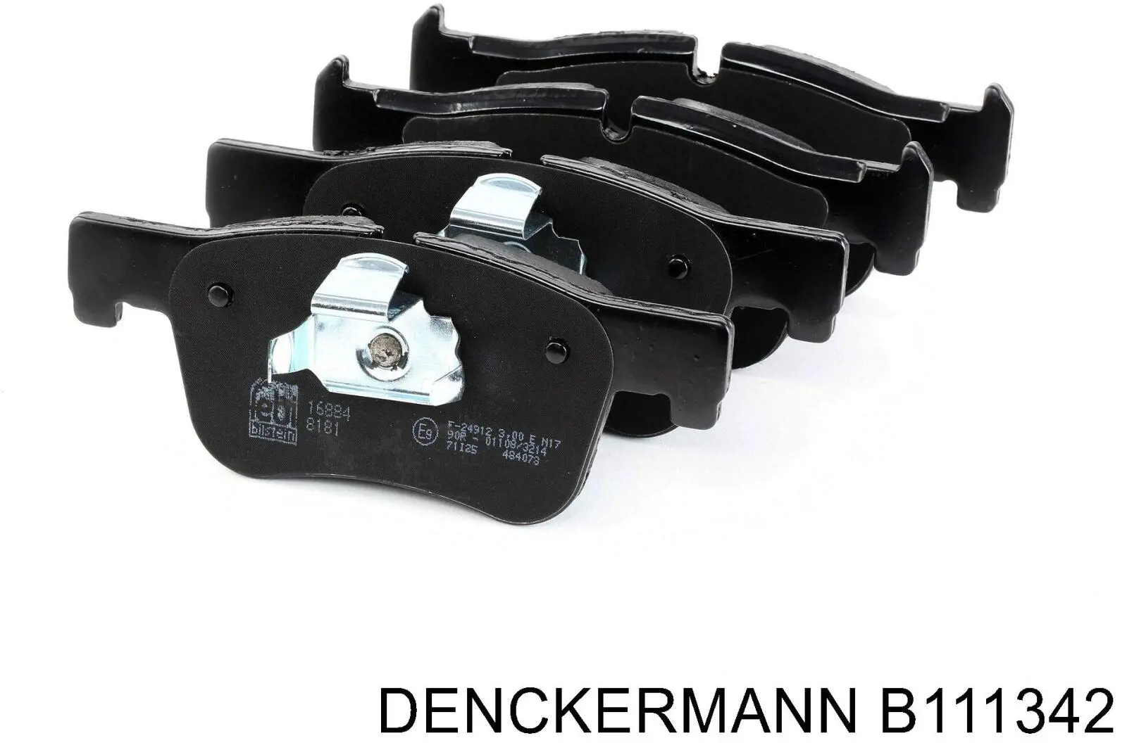 Купить B111342 Denckermann Колодки тормозные