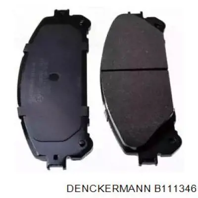 B111346 Denckermann колодки тормозные передние дисковые