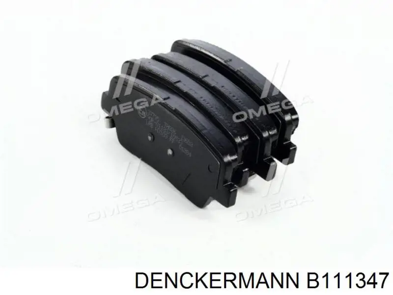 Колодки дисковые  Denckermann B111347 цена, от 16.84 USD