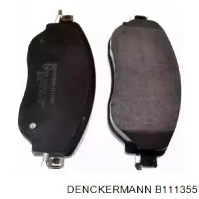 B111355 Denckermann sapatas do freio dianteiras de disco