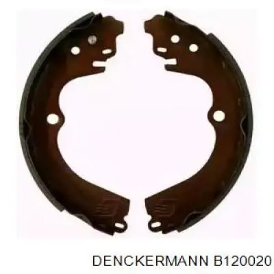 Задние барабанные колодки B120020 Denckermann