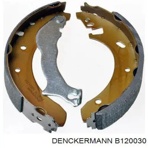 Купить B120030 Denckermann Задние барабанные тормозные колодки