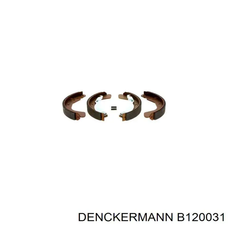 Тормоза рабочие задние ножные и тормозные барабаны Denckermann B120031 цена, от 14.99 USD