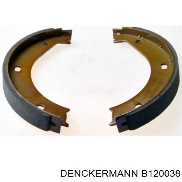 B120038 Denckermann колодки ручника (стояночного тормоза)