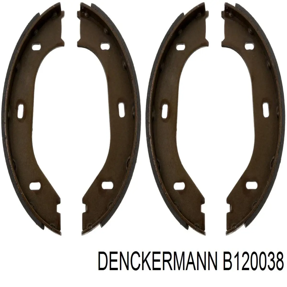 Тормозные колодки стояночного тормоза Denckermann B120038 цена, от 12.91 USD