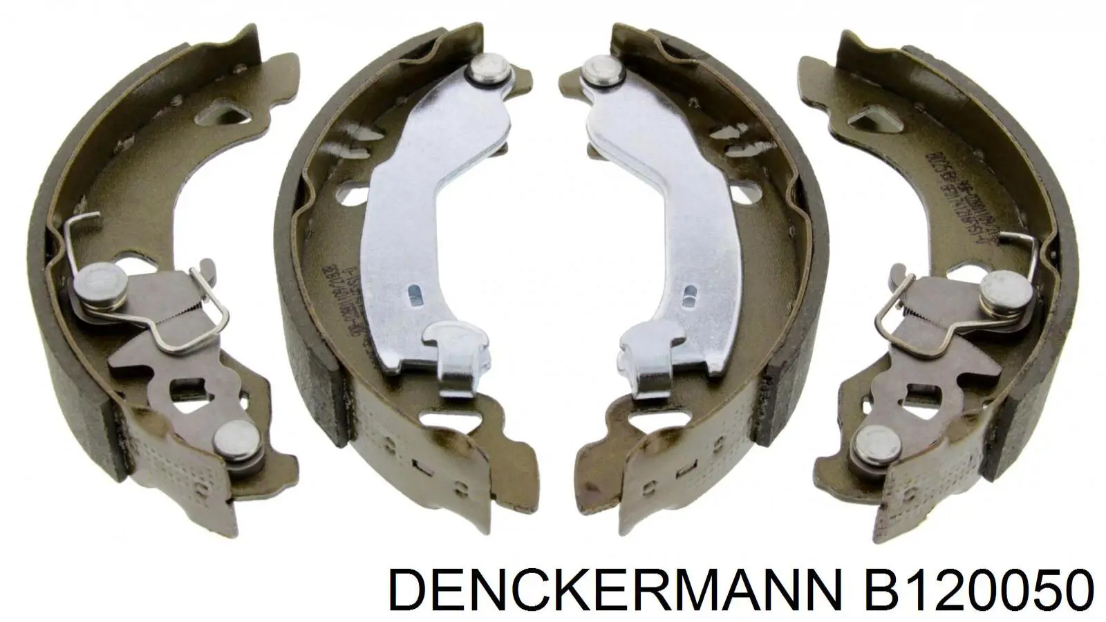 B120050 Denckermann колодки тормозные задние барабанные