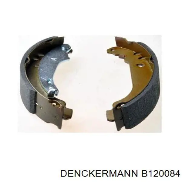 B120084 Denckermann колодки тормозные задние барабанные