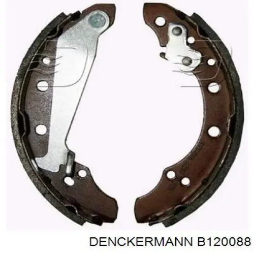 B120088 Denckermann колодки тормозные задние барабанные