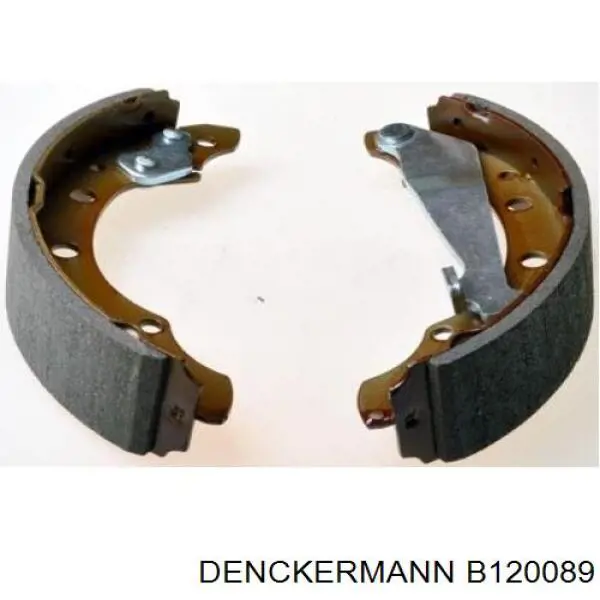 B120089 Denckermann колодки тормозные задние барабанные