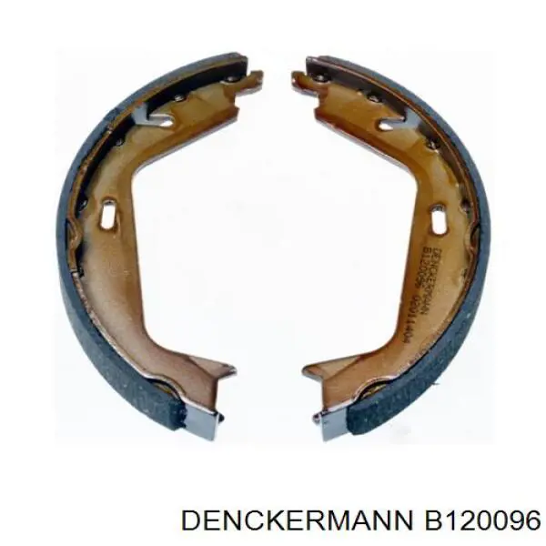 Купить B120096 Denckermann Колодки ручника/стояночного тормоза