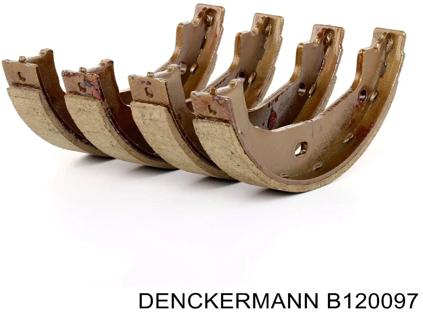 B120097 Denckermann колодки ручника (стояночного тормоза)