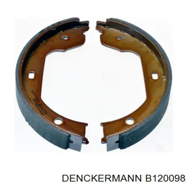 B120098 Denckermann колодки ручника (стояночного тормоза)