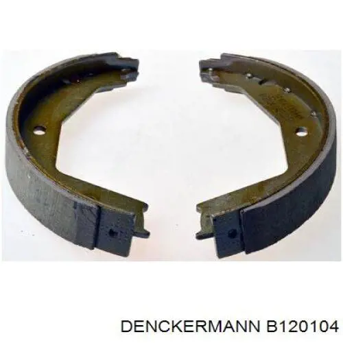 B120104 Denckermann колодки тормозные задние барабанные