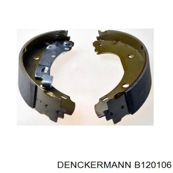 B120106 Denckermann колодки тормозные задние барабанные