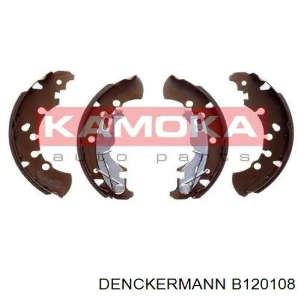 Купить B120108 Denckermann Задние барабанные тормозные колодки