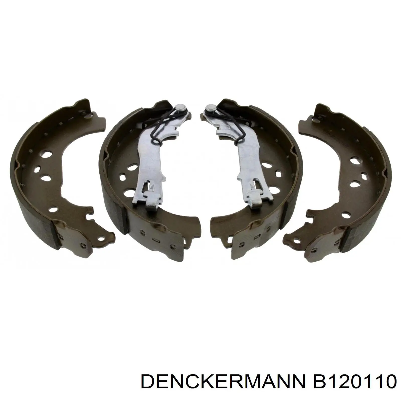 Купить B120110 Denckermann Задние барабанные тормозные колодки