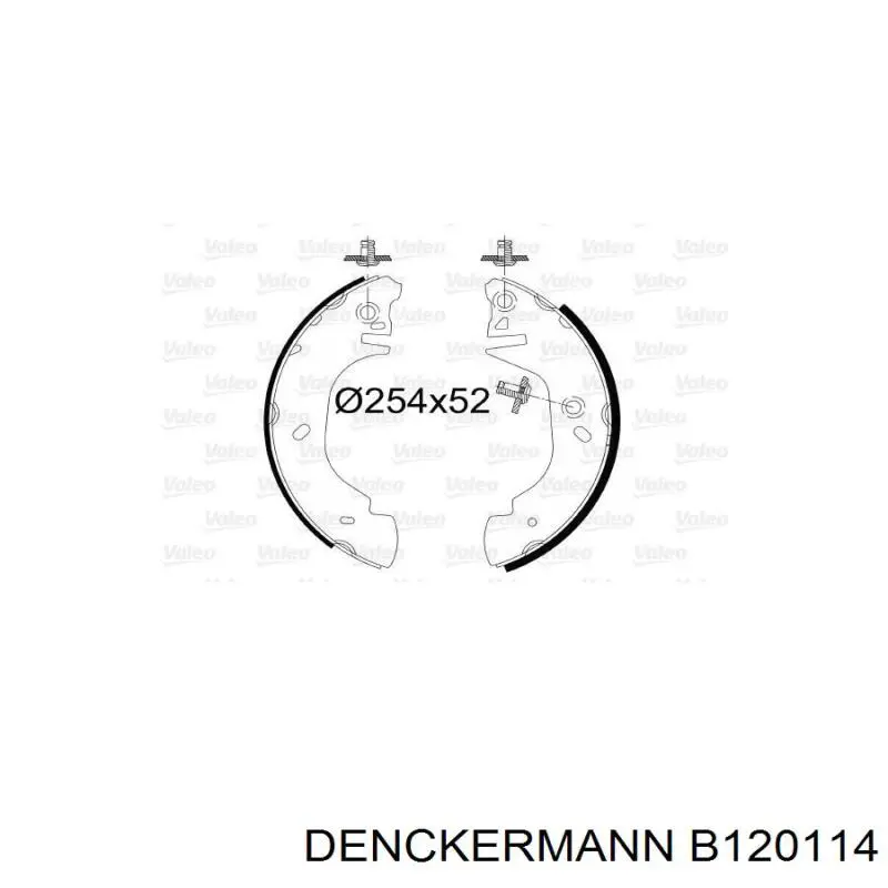 Тормоза рабочие задние ножные и тормозные барабаны Denckermann B120114 цена, от 25.18 USD
