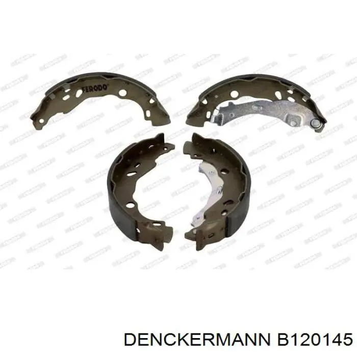 Тормоза рабочие задние ножные и тормозные барабаны Denckermann B120145 цена, от 16.91 USD