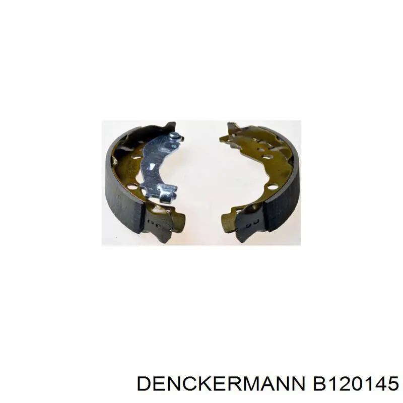 Задние барабанные колодки B120145 Denckermann