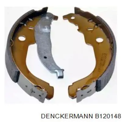 B120148 Denckermann колодки тормозные задние барабанные