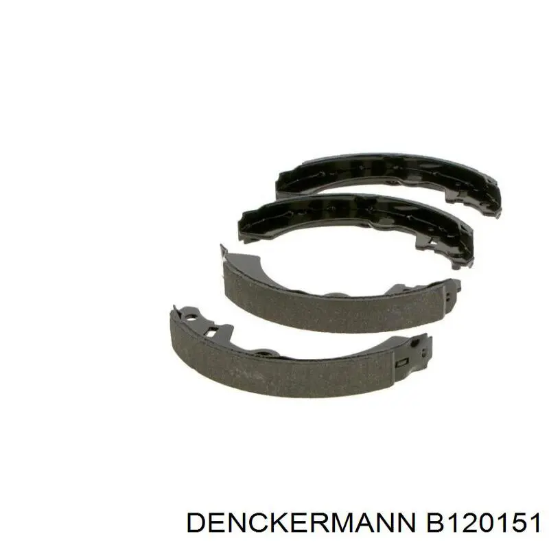 Тормоза рабочие задние ножные и тормозные барабаны Denckermann B120151 цена, от 14.71 USD