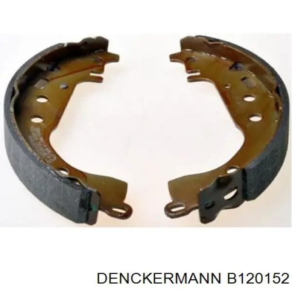 B120152 Denckermann задние барабанные колодки