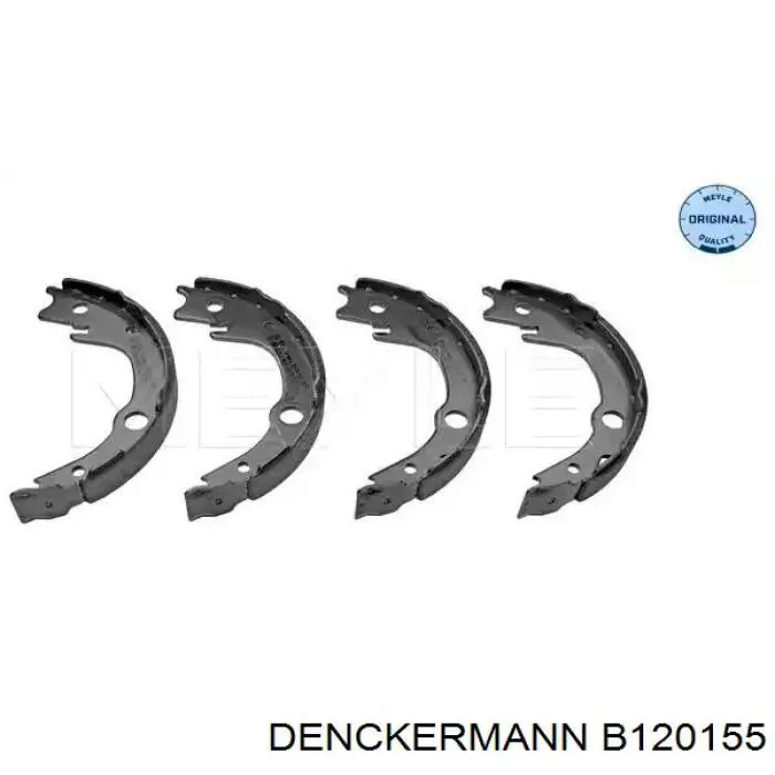 Тормоза рабочие задние ножные и тормозные барабаны Denckermann B120155 цена, от 21.74 USD