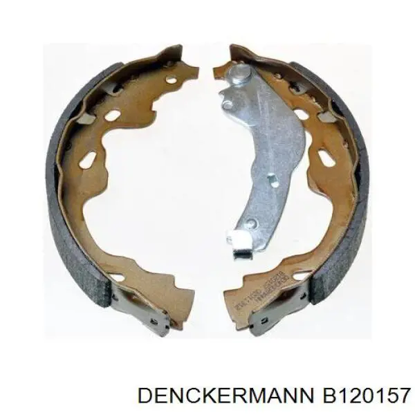 B120157 Denckermann колодки тормозные задние барабанные