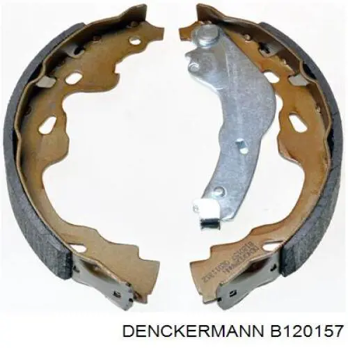 Zapatas de frenos de tambor traseras B120157 Denckermann