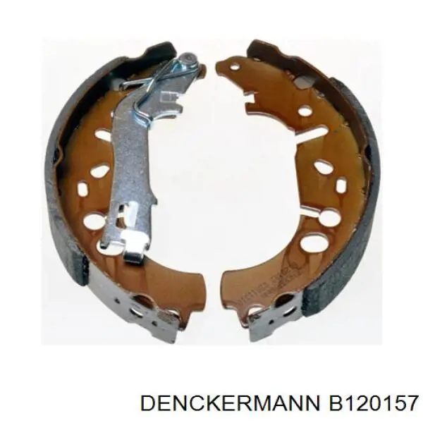 Купить B120157 Denckermann Задние барабанные тормозные колодки