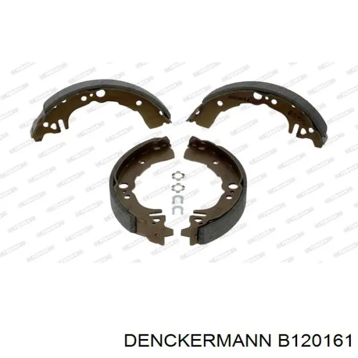 Тормоза рабочие задние ножные и тормозные барабаны Denckermann B120161 цена, от 15.56 USD