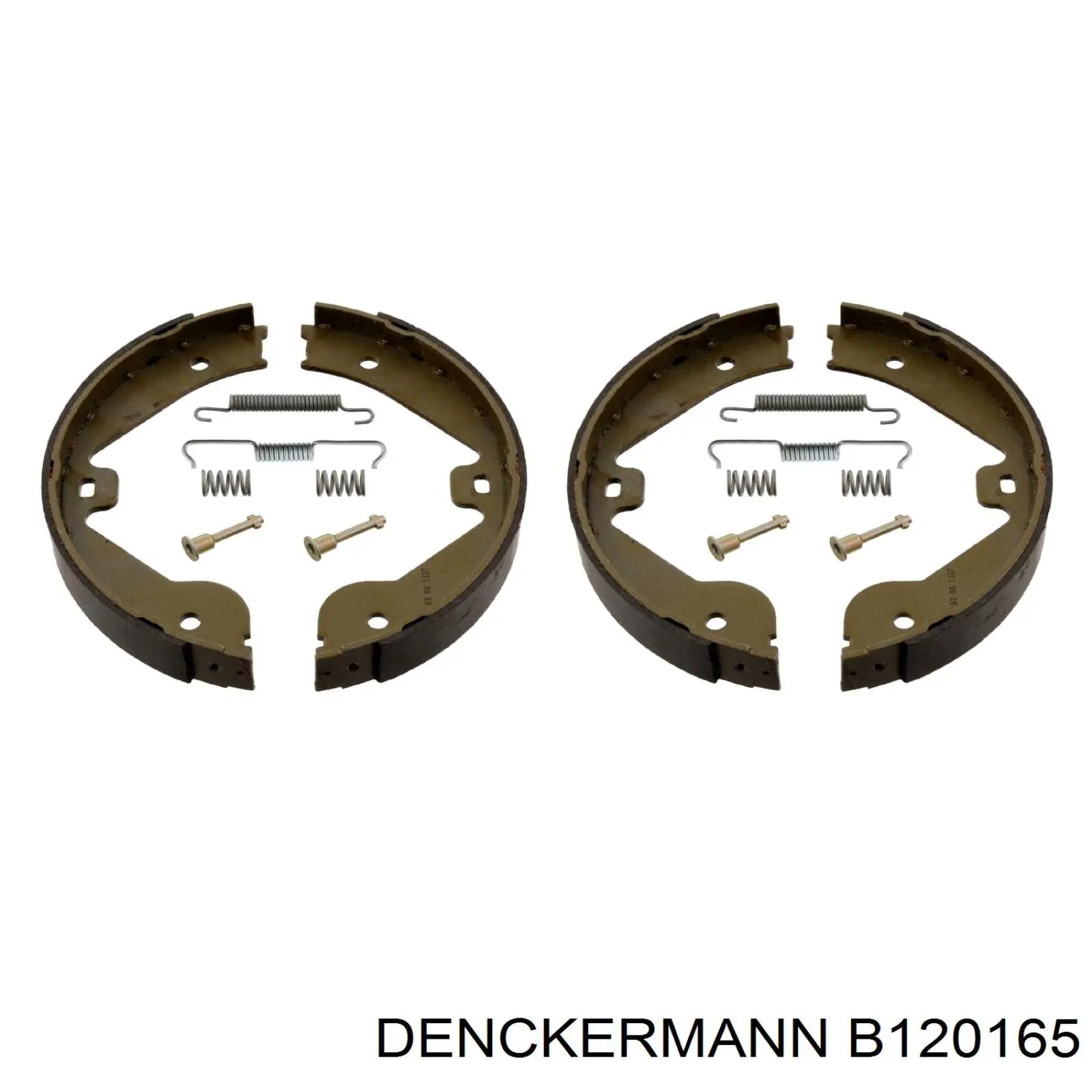 Juego de zapatas de frenos, freno de estacionamiento B120165 Denckermann