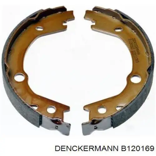 B120169 Denckermann колодки ручника