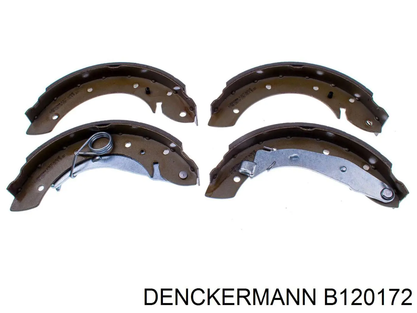 B120172 Denckermann задние барабанные колодки