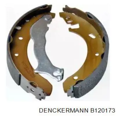 B120173 Denckermann колодки тормозные задние барабанные