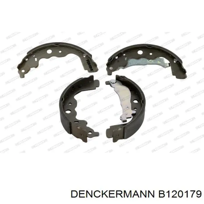 Compre B120179 Denckermann Sapatas do freio traseiras de tambor