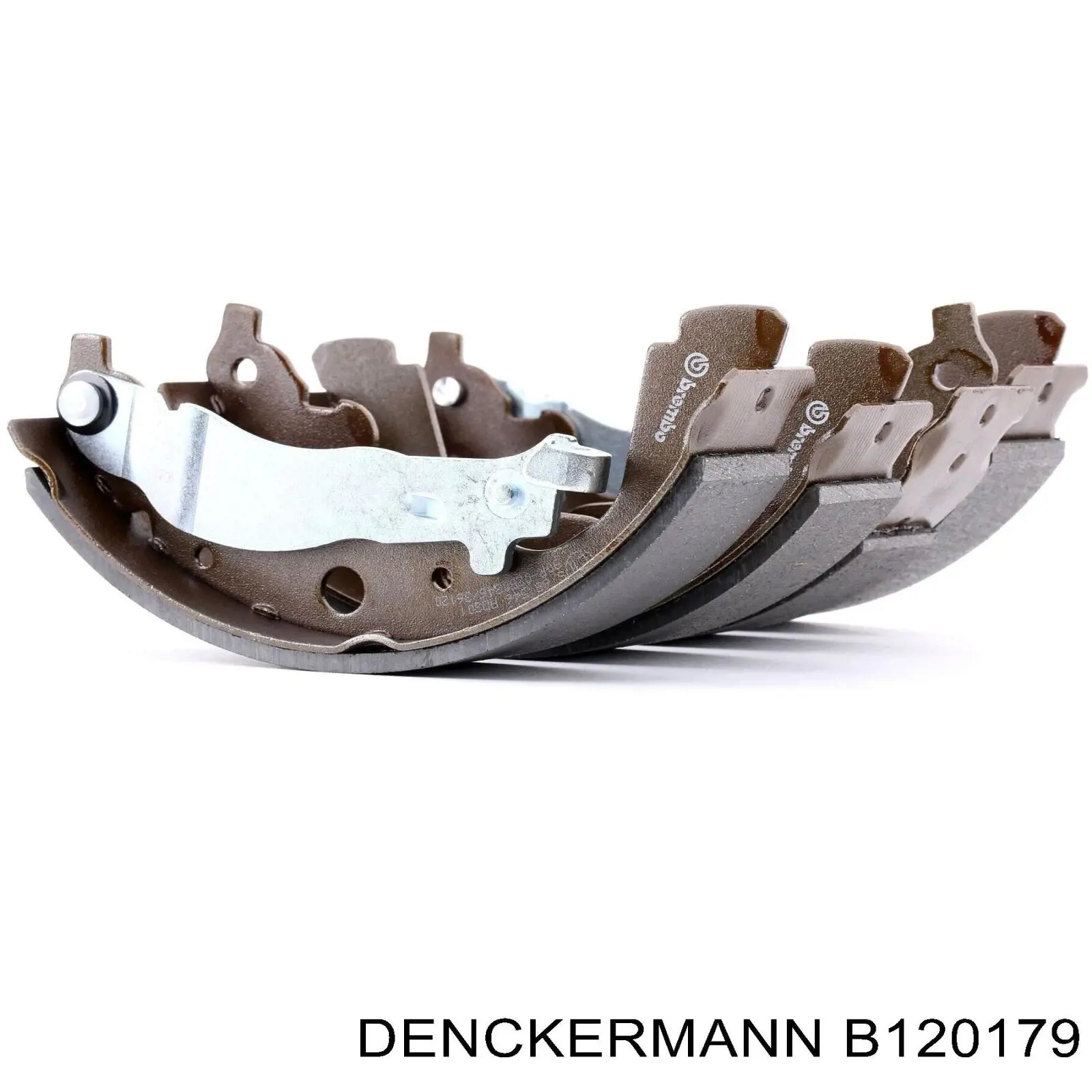 Купить B120179 Denckermann Задние барабанные тормозные колодки