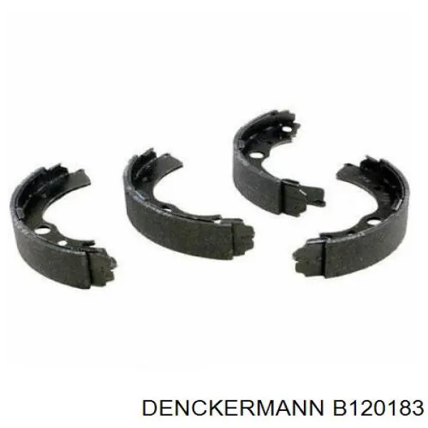 Тормоза рабочие задние ножные и тормозные барабаны Denckermann B120183 цена, от 16.16 USD