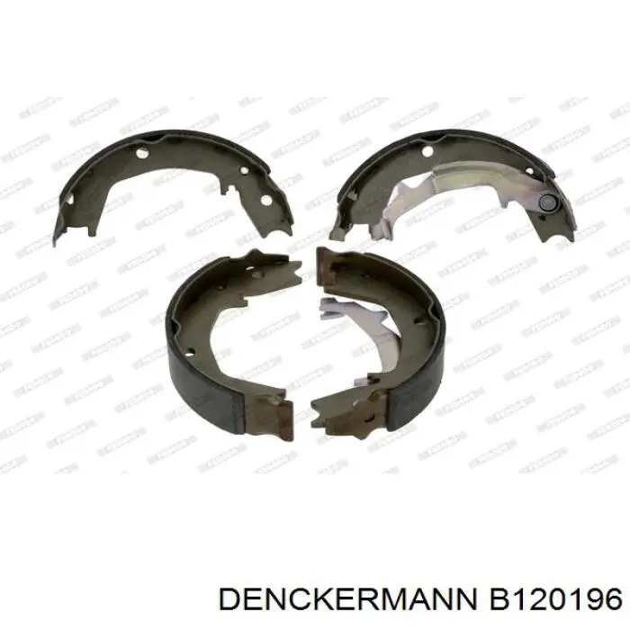 Тормозные колодки стояночного тормоза Denckermann B120196 цена, от 26.89 USD