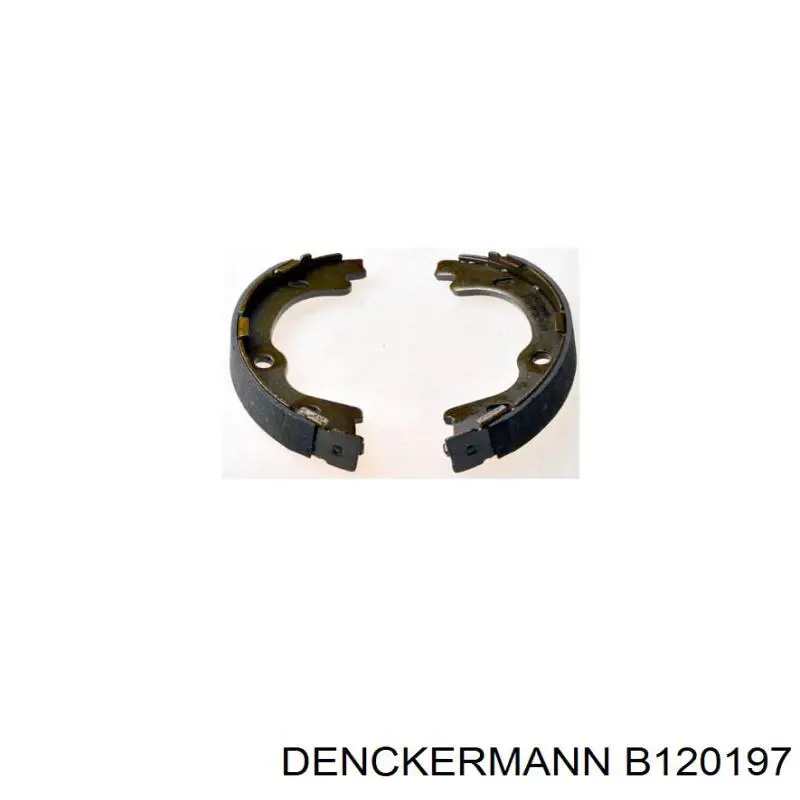 Тормозные колодки стояночного тормоза Denckermann B120197 цена, от 14.77 USD