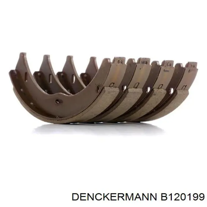 Тормозные колодки стояночного тормоза Denckermann B120199 цена, от 13.73 USD