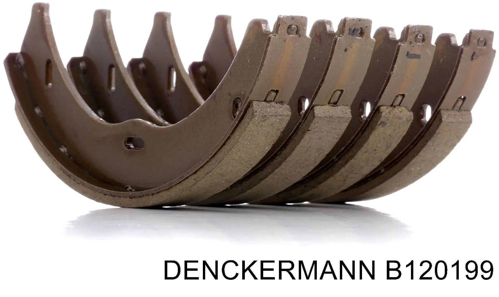 B120199 Denckermann колодки ручника (стояночного тормоза)