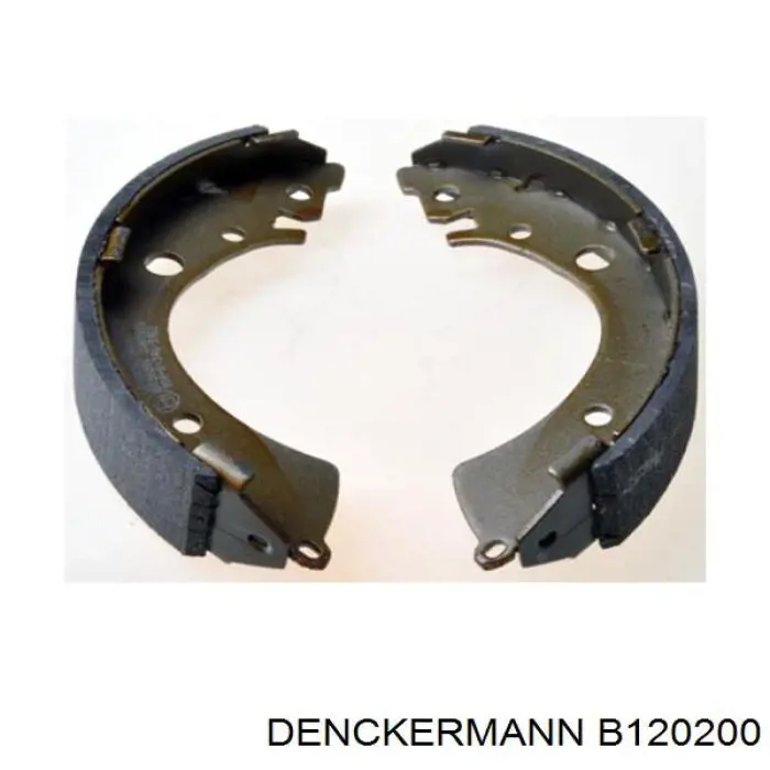 B120200 Denckermann колодки тормозные задние барабанные
