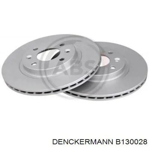Передние тормозные диски B130028 Denckermann