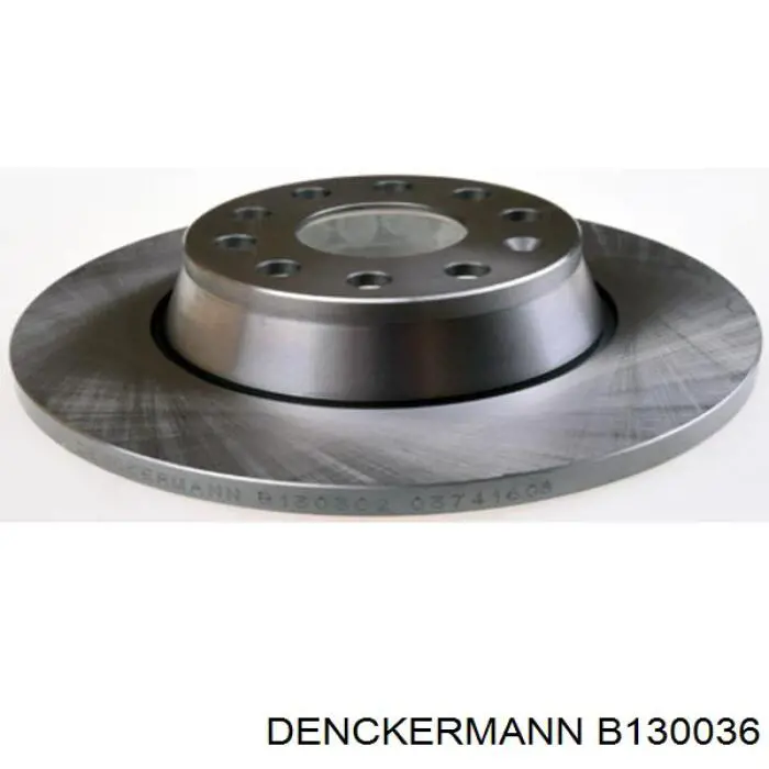 B130036 Denckermann Диск тормозной передний