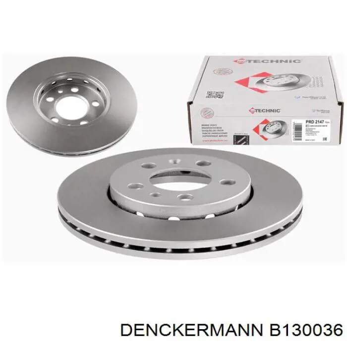 Купить B130036 Denckermann Ротор тормозной